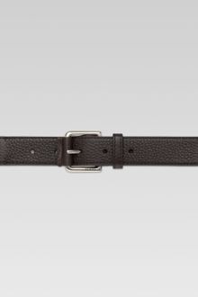 Gucci Canvas Leather Belt - Lyst
