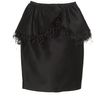 Jason Wu Feather Peplum Skirt in Black - Lyst