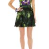 Karen Millen Tropical Flower Customised Tshirt in Blue - Lyst