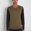 Marc Jacobs Marc By Marc Jacobs Mens Silk Cotton Cashmere Crew Neck in Brown for Men (green) - Lyst