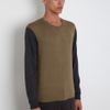 Marc Jacobs Marc By Marc Jacobs Mens Silk Cotton Cashmere Crew Neck in Brown for Men (green) - Lyst