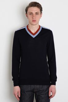 Marc Jacobs Marc Jacobs Mens Contrast Collar Sweater - Lyst