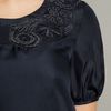 Maxmara Weekend Nome Embellished Top with Silky Front in Blue (midnight) - Lyst