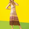 Missoni Carole Asymmetric Zigzag Dress in Yellow (yellow berry) - Lyst