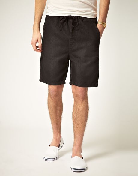 Cheap Monday Perry Shorts in Black for Men - Lyst