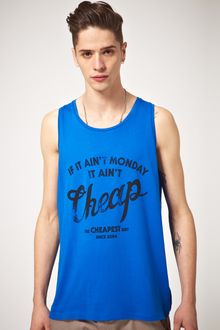 Cheap Monday Cheap Monday Kim Printed Vest - Lyst