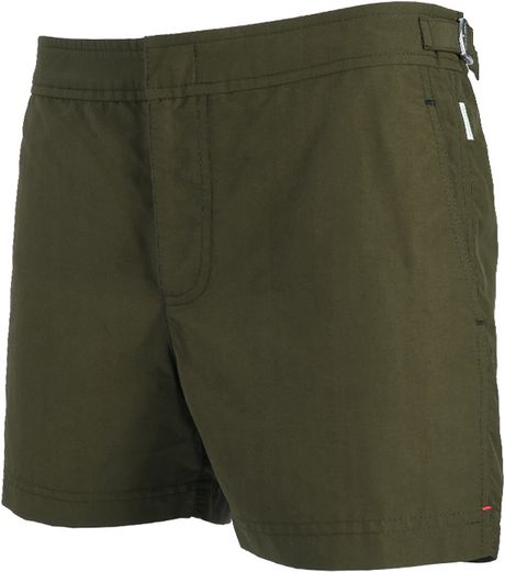 Orlebar Brown Orlebar Brown Bulldog Swim Short in Green for Men - Lyst
