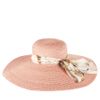 Paul Smith Paul Smith Straw Sun Hat with Dandelion Silk Tie in Black - Lyst