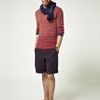 Polo Ralph Lauren Polo Ralph Lauren Long Sleeve Waffle Stripe Tshirt in Blue for Men - Lyst