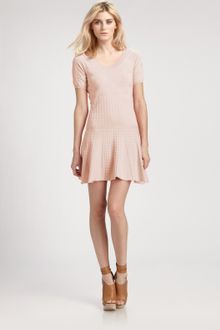 See By Chloé Jacquard Bubble Sweater Dress - Lyst