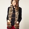 Spirit Hoods Leopard Hood in Animal (multi) - Lyst