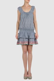 Tommy Hilfiger Denim Short Dress - Lyst