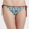 Tory Burch Print String Bikini Bottom in Blue (teal) - Lyst