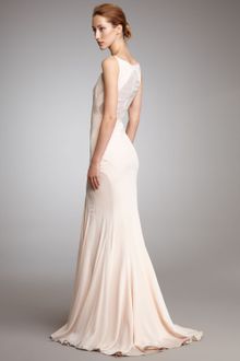 Zac Posen Contour-seamed Slip Gown - Lyst