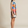 Peter Pilotto Peter Pilotto Womens Digital Print Zip Shift Dress in Blue (red) - Lyst