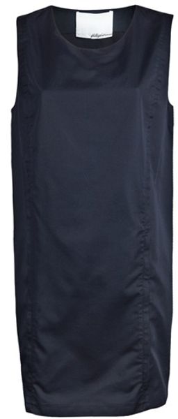 3.1 Phillip Lim Shift Dress with Zipper in Blue (midnight) - Lyst