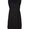 Acne Sleeveless Shirt Dress in Black - Lyst