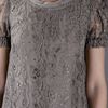 Dolce & Gabbana Lace Dress in Gray - Lyst