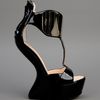 Giuseppe Zanotti Patent Leather Sandal in Black - Lyst
