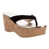 Jimmy Choo Thong Sandal in Black - Lyst