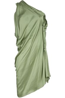Lanvin Asymmetrical Dress - Lyst