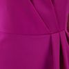 Lela Rose One Shoulder Dress in Pink (fuschia) - Lyst