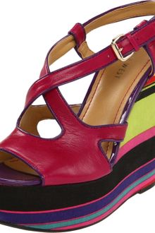 Nine West Nine West Womens Boushie Wedge Sandal - Lyst