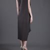 Rick Owens Draped Dress in Brown - Lyst