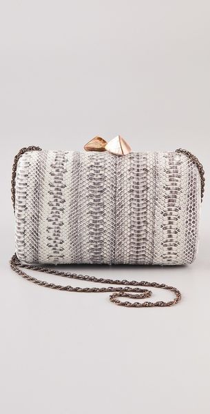 Serpui Marie Snake Minaudiere - Lyst