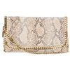 Stella Mccartney Falbo Eco Snake Bag in Beige (snake) - Lyst