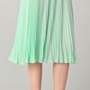 Tibi Pleated Skirt in Green (mint) - Lyst
