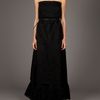 Valentino Strapless Gown in Black - Lyst