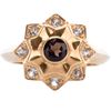 Zoe & Morgan Star Ring in Gold - Lyst