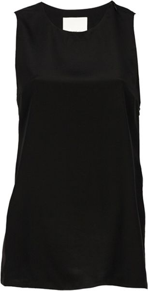 3.1 Phillip Lim Sleeveless Blouse in Black - Lyst