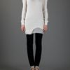 3.1 Phillip Lim Cut Out Top in Gray (nude) - Lyst