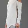 3.1 Phillip Lim Cut Out Top in Gray (nude) - Lyst