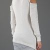 3.1 Phillip Lim Cut Out Top in Gray (nude) - Lyst