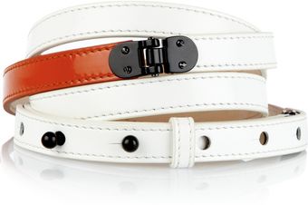 3.1 Phillip Lim Leather Double Wrap Belt - Lyst