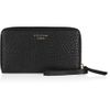 Acne Agate Texturedleather Wristlet Wallet in Black - Lyst