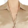 Alexander Mcqueen Swarovski Crystal and Pearl Skull Necklace in White (pearl) - Lyst