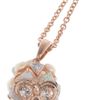 Alexander Mcqueen Swarovski Crystal and Pearl Skull Necklace in White (pearl) - Lyst