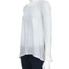 Alice + Olivia Oversized Raglan Top in White - Lyst