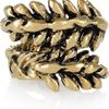 Aurelie Bidermann Demeter Braided 18karat Goldplated Ring in Gold - Lyst