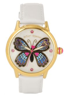 Betsey Johnson  Leather Strap  - Lyst