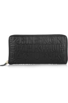 Comme Des Garçons Embossed Leather Wallet - Lyst