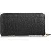 Comme Des Garçons Embossed Leather Wallet in Black - Lyst
