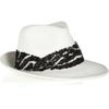 Eugenia Kim Lauren Sequined Straw Fedora in White (straw) - Lyst