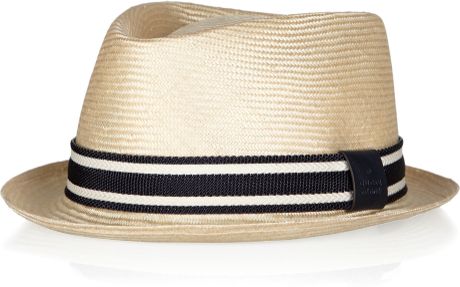 Gucci Straw Boat Hat in Beige (straw) - Lyst