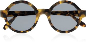 Illesteva Frieda Roundframe Acetate Sunglasses - Lyst
