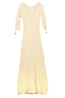 Mara Hoffman Long Crochet Knit Dress - Lyst